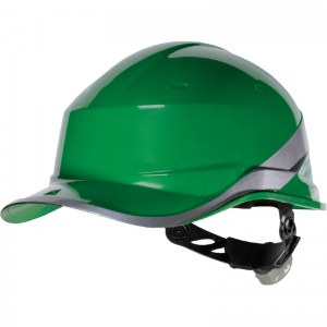 Delta Plus Diamond V Unvented Electrical-Insulated Safety Helmet Hard Hat (Green)