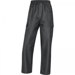 Delta Plus GALWAY Black PU Coated Waterproof Rain Trousers