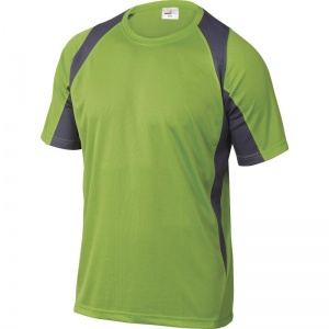 Delta Plus BALI Polyester Green and Grey T-Shirt