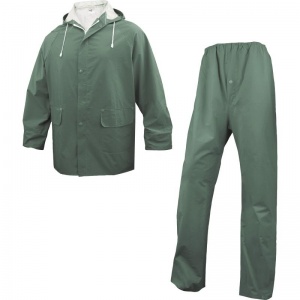 Delta Plus 304 Green Rainsuit