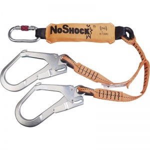 Delta Plus AN213100CDD 1m Double Lanyard with Energy Absorber