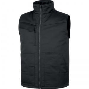 Delta Plus Stockton3 Multi-Pocket Gilet Bodywarmer (Dark Grey)