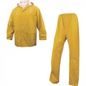 Delta Plus 304 Yellow Waterproof Rainsuit