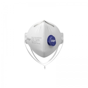 Draeger X-plore 1730V FFP3 Valved Fold Flat Respirator (Box of 10)