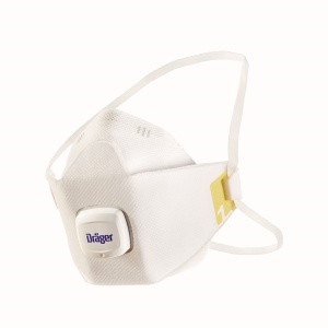 Draeger X-plore 1910V FFP1 Disposable Valve Dust Masks (Box of 10)