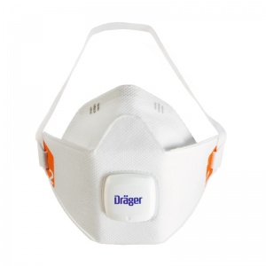 Draeger X-plore 1920V FFP2 Disposable Valve Dust Masks (Box of 10)