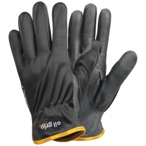 Ejendals Tegera 6614 Leather Oil Grip Work Gloves