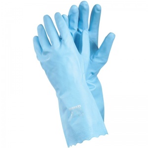 Ejendals Tegera 8180 Chemical-Resistant Diamond Grip Blue Gloves