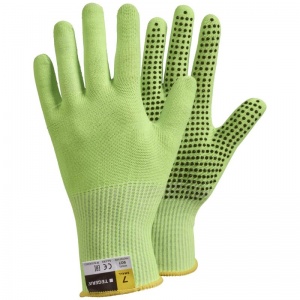 Ejendals Tegera 907 Hi-Vis Cut-Resistant Work Gloves