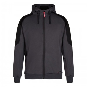 Engel Galaxy Microfleece Zipped Hoodie (Grey)