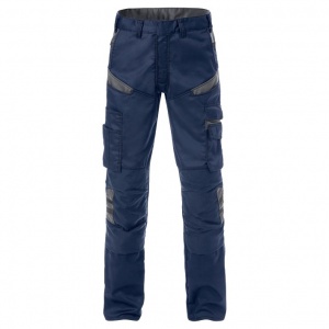 Fristads Navy/Grey Work Trousers 2555 STFP