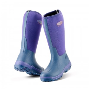 Grubs Frostline 5.0 Waterproof Rubber Wellington Boots (Violet)
