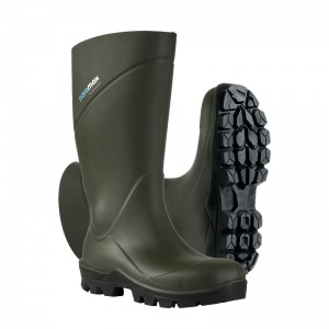 Grubs Noramax S5 Waterproof Thermal Steel Toe-Cap Safety Wellies (Green)