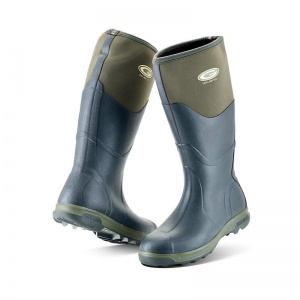 Grubs Tayline 5.0 Waterproof Anti-Slip Hard-Toe Wellington Work Boots (Green)
