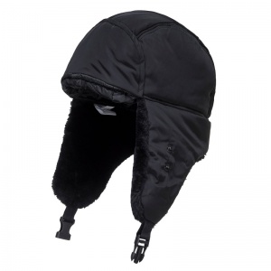 Portwest HA13 Black Winter Trapper Cap