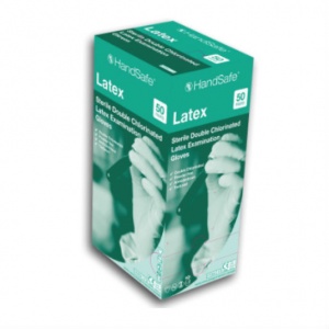 Hand Safe GS680 Ambidextrous Double Chlorinated Sterile Latex Gloves