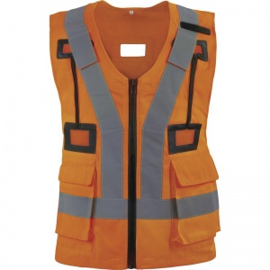 Delta Plus HARVESGI Hi-Vis Orange Fall Protection Vest