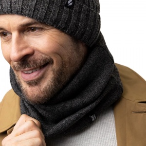 Heat Holders Men's Thermal Neck Warmer (Charcoal)