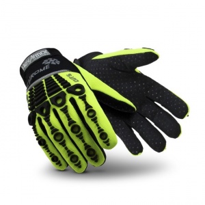 HexArmor Chrome Series 4026 Hi-Vis Mechanics Cut-Resistant Gloves