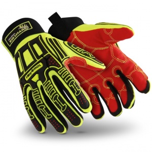 HexArmor Rig Lizard 2021X Hi-Vis Impact-Resistant Gloves