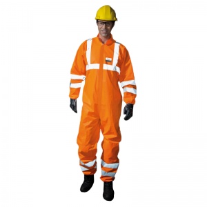 Honeywell 4509805 Ne-Hon 5+ High Visibility Orange Overalls