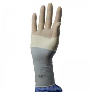 iNtouch INTW10 Long Cuff Powder-Free Latex Surgical Gloves
