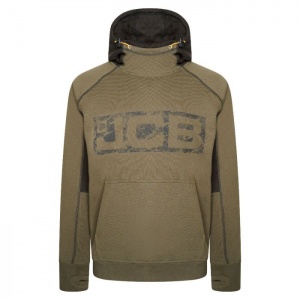 JCB Horton Olive/Black Heavyweight Work Hoodie