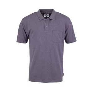 JCB Workwear Grey Essential Work Polo Shirt