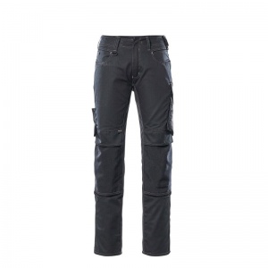 Mascot Unique Lightweight Work Trousers with Kneepad Pockets (Black)