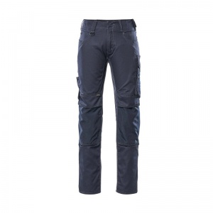 Mascot Unique Lightweight Work Trousers with Kneepad Pockets (Navy)