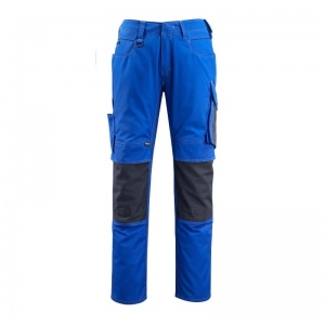 Mascot Unique Lightweight Work Trousers with Kneepad Pockets (Royal Blue)
