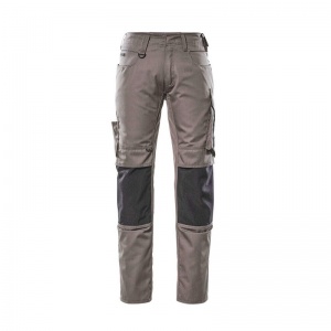 Mascot Unique Lightweight Work Trousers with Kneepad Pockets (Light Grey)