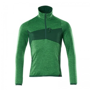 Mascot Workwear Half Zip Fleece (Green)