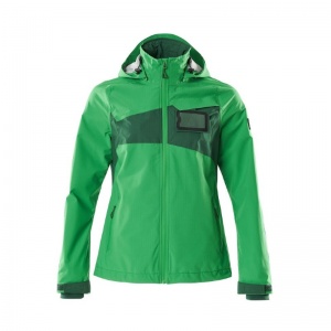 Mascot Workwear Women's Waterproof and Windproof Work Jacket (Green)