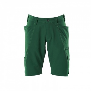 Mascot Accelerate Lightweight Stretch Men's Work Shorts (Green)