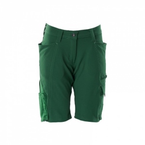 Mascot Diamond Fit Lightweight Stretch Women's Work Shorts (Green)