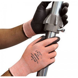 Polyco Matrix MOP Orange PU Palm-Coated Seamless Gloves