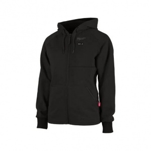 Milwaukee M12 HH LBL1-0 Ladies Heated Work Hoodie (Black)