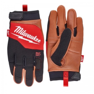 Milwaukee 4932471912 Reinforced Hybrid Leather SMARTSWIPE Gloves