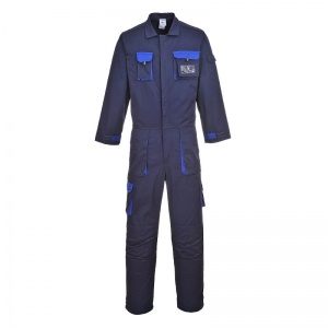 Portwest TX15 Navy Texo Contrast Coveralls