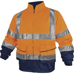 Delta Plus PHVE2 Panostyle Hi-Vis Orange Working Jacket