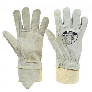 Polyco Granite 5 Delta Heavy Duty Leather Gloves 893