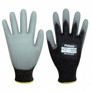 Polyco Matrix C4 PU Palm-Coated Cut-Resistant Gloves 992