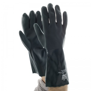 Polyco Polysol 35cm Double-Dipped PVC Gauntlet Gloves P73