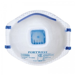 Portwest FFP2 Valved Disposable Respirator P201 (Pack of 10)