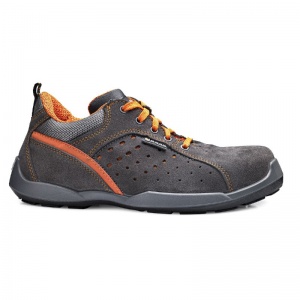 Portwest Base B0618 Climb Anti-Static Puncture-Resistant Safety Shoes (Grey/Orange)