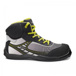 Portwest Base B0678 Tennis Top S3 SRC Metal-Free Water-Resistant Yellow Safety Shoes