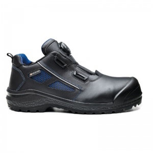Portwest Base B0820 Be-Fast Anti-Static Heat-Resistant Men's Safety Shoes (Black/Blue)