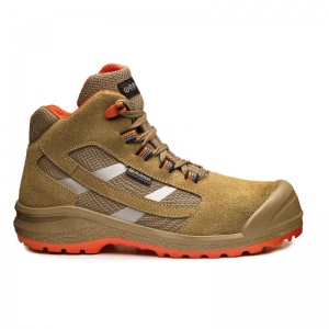 Portwest Base B0877 Be-Moon Anti-Static Puncture-Resistant Metal-Free Safety Boots (Beige/Orange)