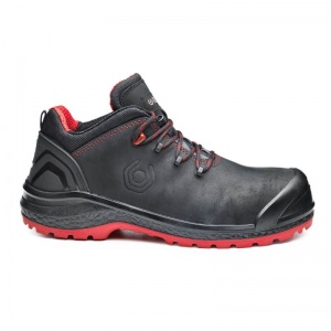 Portwest Base B0887N Be-Uniform Low Safety Shoes S3 HRO CI SRC (Black/Red)